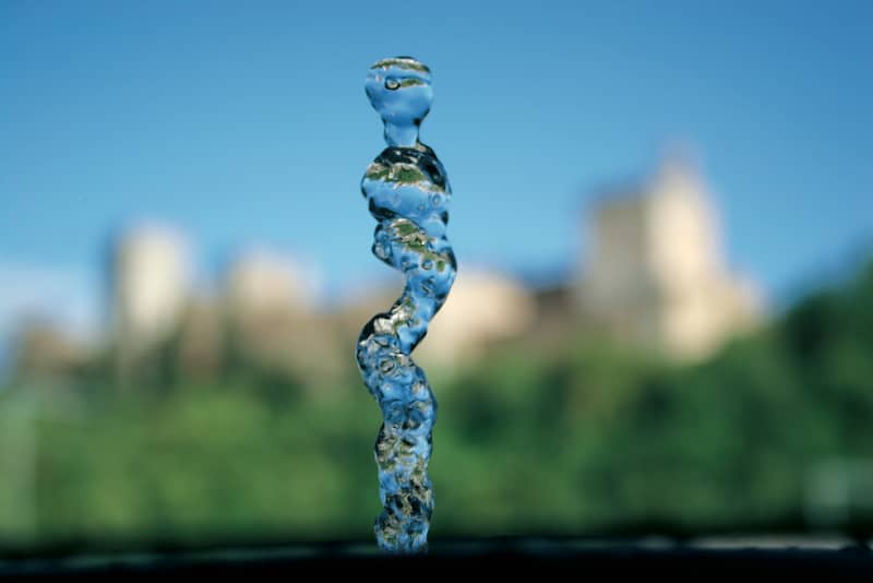 imagen de importancia del agua en la Alhambra
